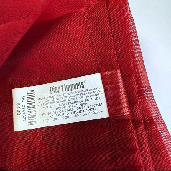 Vintage Red Mid Century Modern Ice Bucket - Picture 6 of 7